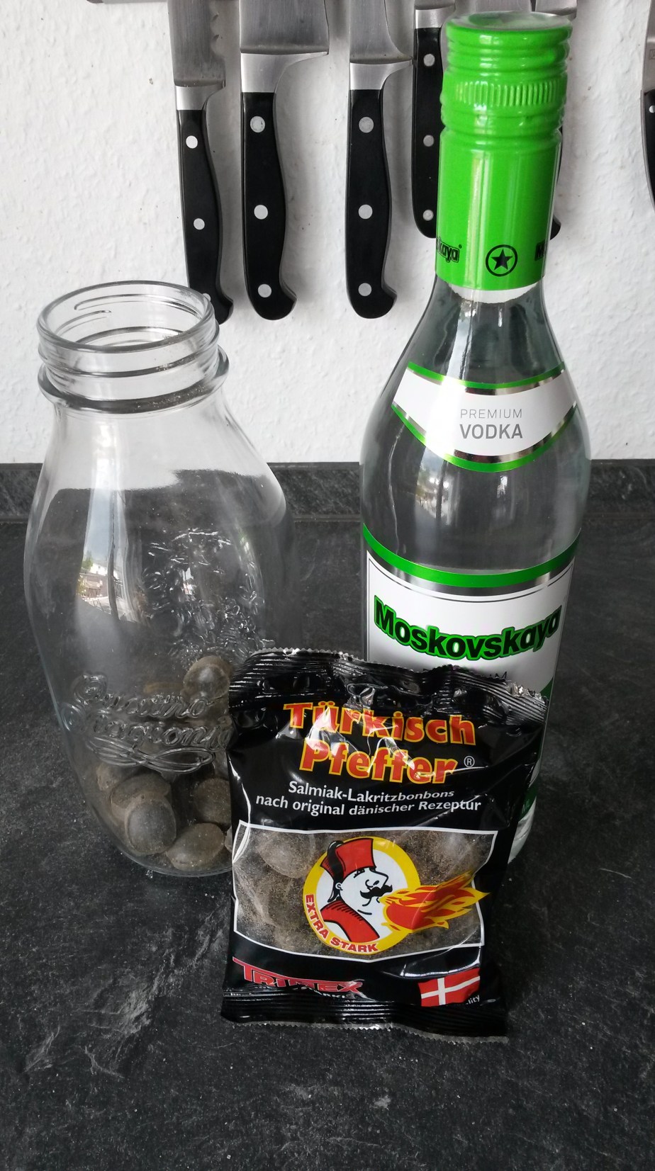 Lakritzlikör ‚Black Smoke‘