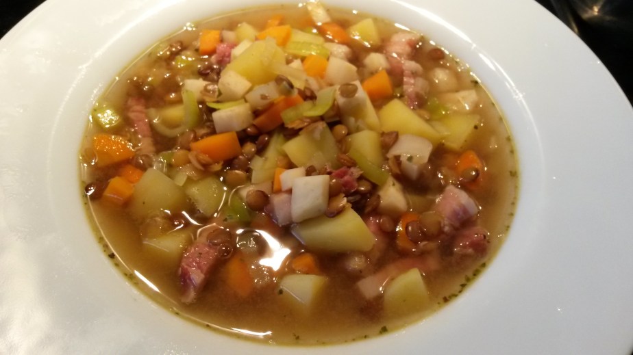 Linsensuppe