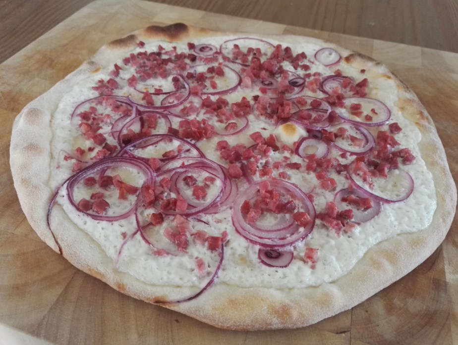 Flammkuchen elsässer Art